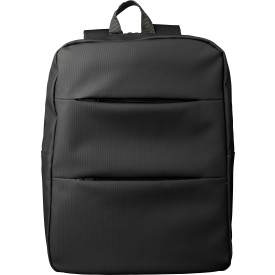 PU 15 inch laptop rugzak Felicia-Zwart