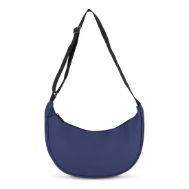 PU-gecoat R-PET 600D halve maan sling tas-Donkerblauw