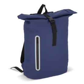 PU-gecoat R-PET 600D rolltop rugzak 20L-Donkerblauw
