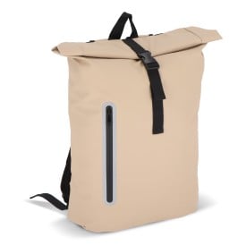 PU-gecoat R-PET 600D rolltop rugzak 20L-Ecru