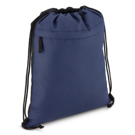 PU gecoorde 600D gerecycled PET trekkoordtas 33 x 42 cm