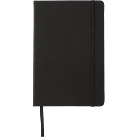 PU notitieboek (A5) Bradley-Zwart