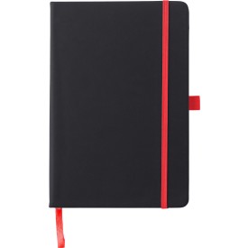 PU notitieboek Charlene-Rood