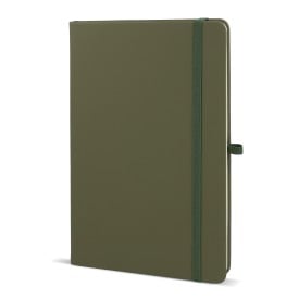 PU-Notitieboekje Sora A5-Dried green