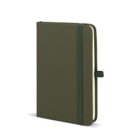 PU-Notitieboekje Sora A6-Dried green