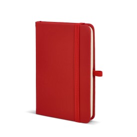 PU-Notitieboekje Sora A6-Rood