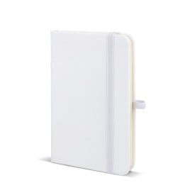 PU-Notitieboekje Sora A6-Wit