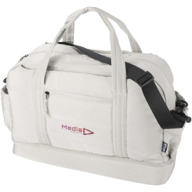 Puffer GRS gerecycleerde duffelbag met geïsoleerde bodem 30L-Zandsteen