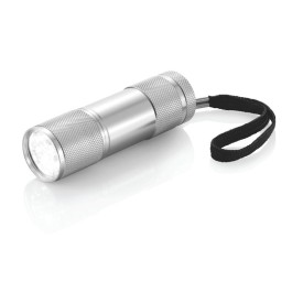 Quattro zaklamp - aluminium - 50M bereik - 30 lumens - LED