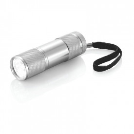Quattro zaklamp-Zilver-Zonder opdruk