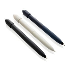 Quill balpen - gerecycled kunststof - blauwe inkt - anti stress