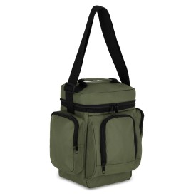 R-PET 600D Lunchkoeler 10L-Olijfgroen