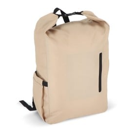 R-PET 600D Rolltop gesp rugzak 20L-Ecru