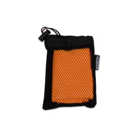 R-PET cooling towel 30x80cm-Zwart / oranje