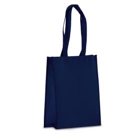 R-PET Draagtas gelamineerd non-woven 24 x 11 x 30cm 105g/m²
