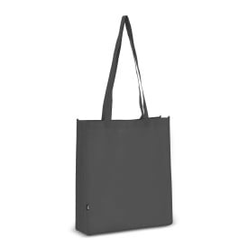 R-PET Draagtas non-woven 38 x 9 x 42cm 75g/m²-Grijs