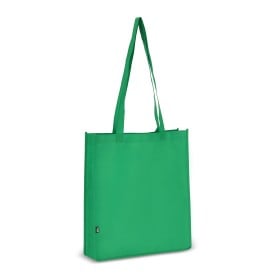 R-PET Draagtas non-woven 38 x 9 x 42cm 75g/m²-Groen