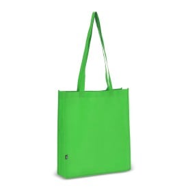 R-PET Draagtas non-woven 38 x 9 x 42cm 75g/m²-Lichtgroen