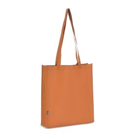 R-PET Draagtas non-woven 38 x 9 x 42cm 75g/m²-Oranje