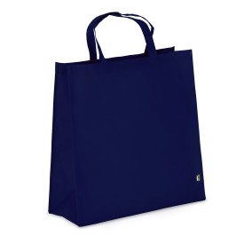 R-PET Draagtas non-woven 45 x 18 x 45cm 75g/m²-Donker blauw