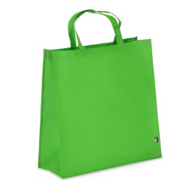 R-PET Draagtas non-woven 45 x 18 x 45cm 75g/m²-Lichtgroen