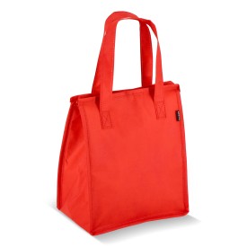 R-PET koeltas, non-woven, 23 x 15 x 27,5 cm, 75 g/m²-Rood