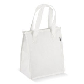 R-PET koeltas, non-woven, 23 x 15 x 27,5 cm, 75 g/m²-Wit