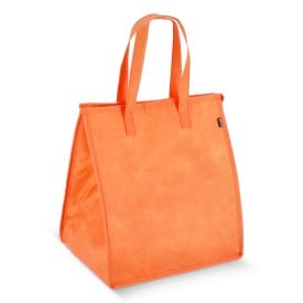 R-PET koeltas, non-woven, 33 x 25,5 x 37 cm, 75 g/m²-Oranje