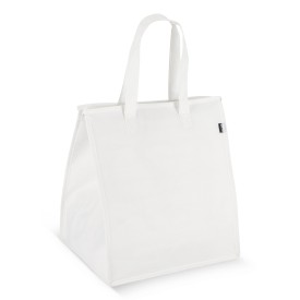 R-PET koeltas, non-woven, 33 x 25,5 x 37 cm, 75 g/m²-Wit