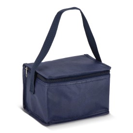 R-PET koeltas voor 6 blikjes, non-woven, 20 x 13 x 12,5 cm, 75 g/m²