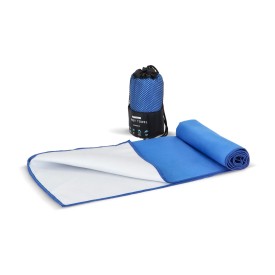 R-PET sneldrogende sport handdoek 40x80cm met etui (200g/m²) sublimatie-Blauw
