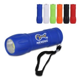 RABS COB zaklamp - gerecycled ABS - 80 lm COB-lamp - handriem
