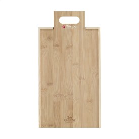 Rackpack wijnkist en kaasplank in 1 - FSC hout - deksel als snijplank