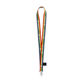 Rainbow Keycord GRS RPET-Custom/multicolor
