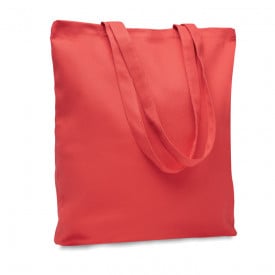 Rassa coloured stevige canvas boodschappentas-Rood