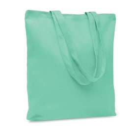 Rassa shopper - canvas - 270gr/m² - 38 41 x 9 cm - lange hengsels -Wit_77