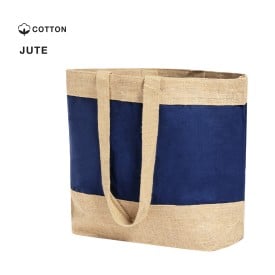 Raxnal tas 48 x 35 x 15 cm - gelamineerd jute/katoen - 300 g/m² - natuurlijke handvatten - bestand tegen een gewicht tot 10 kg