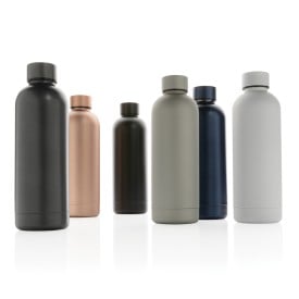 RCS Impact vacuümfles - recycled RVS - dubbelwandig - met geschenkverpakking