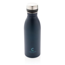 Waterfles 500 ml - RVS recycled - schroefdop