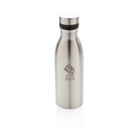 Waterfles 500 ml - RVS recycled - schroefdop