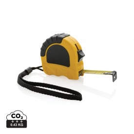 Rolmaat - 3 m - 1,6 cm - RCS gerecycled plastic - polsbandje