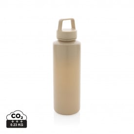 RCS recycled PP waterfles met handvat-Bruin