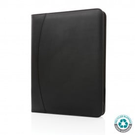 Deluxe tech A4 portfolio met rits - gerecycled PU