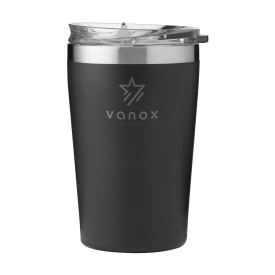 Re-Steel RCS Recycled Coffee Mug 380 ml thermosbeker-Zwart