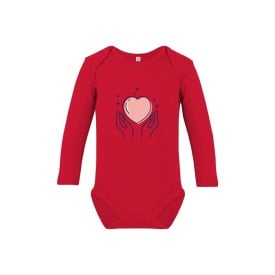 Rebel bodysuit - biologisch katoen - 160 g/m2 - lange mouwen