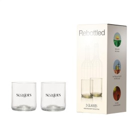 Rebottled Short tumbler 2-pack set 175 ml - glas - geschenkverpakking