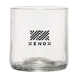 Rebottled® Short Tumbler 250 ml drinkglas-Transparant