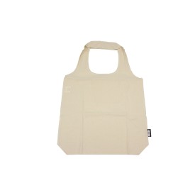 Recycled Cotton Foldable Shopper-Naturel