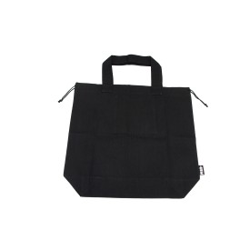 Recycled Cotton Tote Bag-Zwart