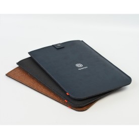Recycled Laptop Sleeve 14 inch - gerecycled leder